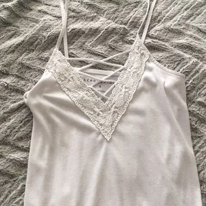 Aeropostale Lace-up Cami Tank